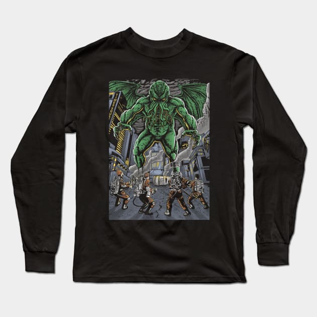 GodBusters (by Andriu and Legendary Phoenix) Long Sleeve T-Shirt by Andriu